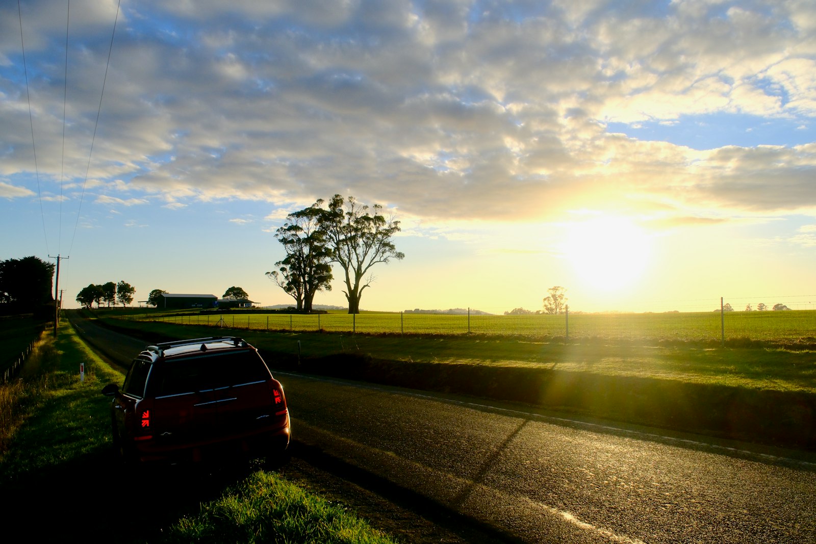Type A farm vehicles may travel only from sunrise to sunset