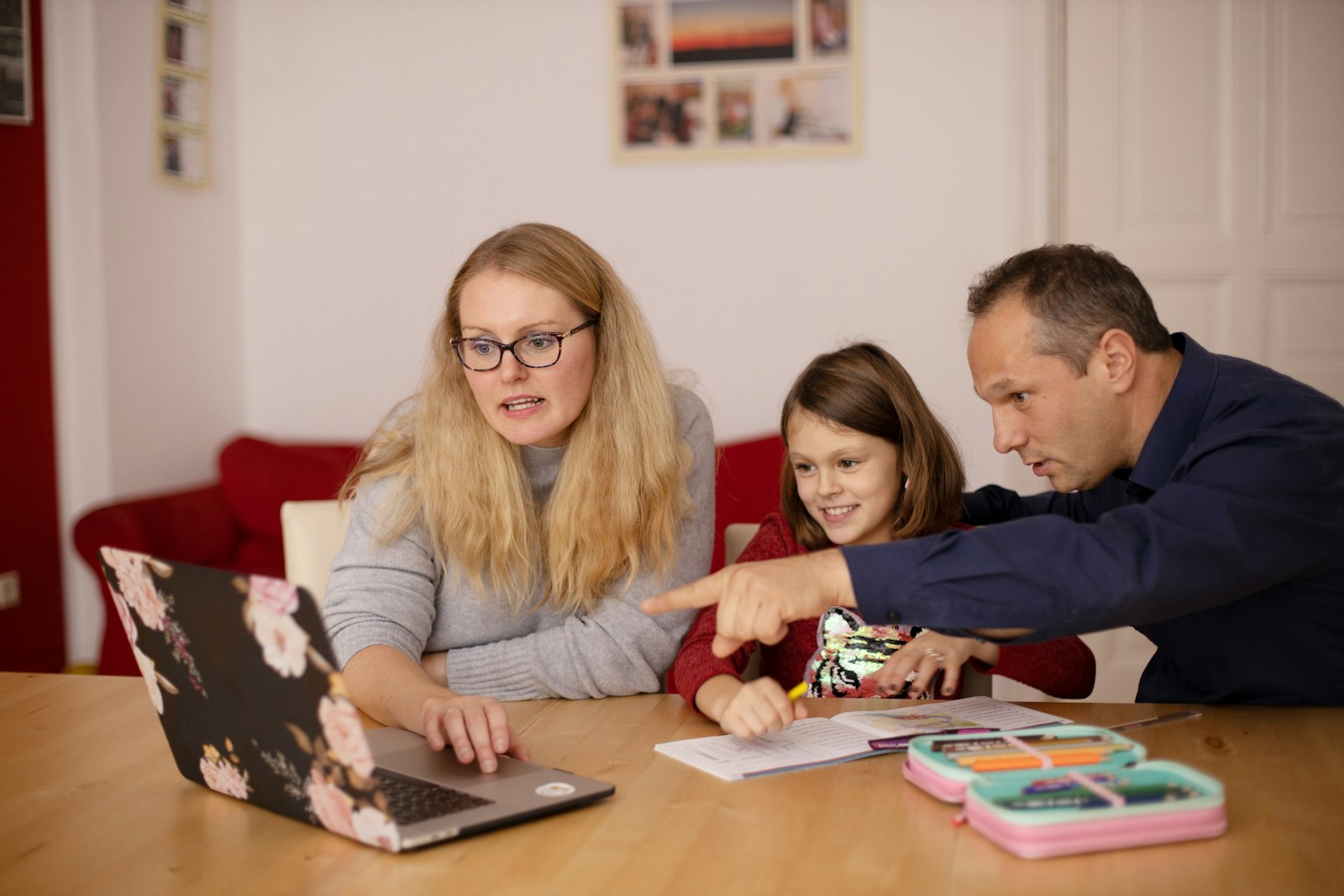 Family documents being prepared for use overseas