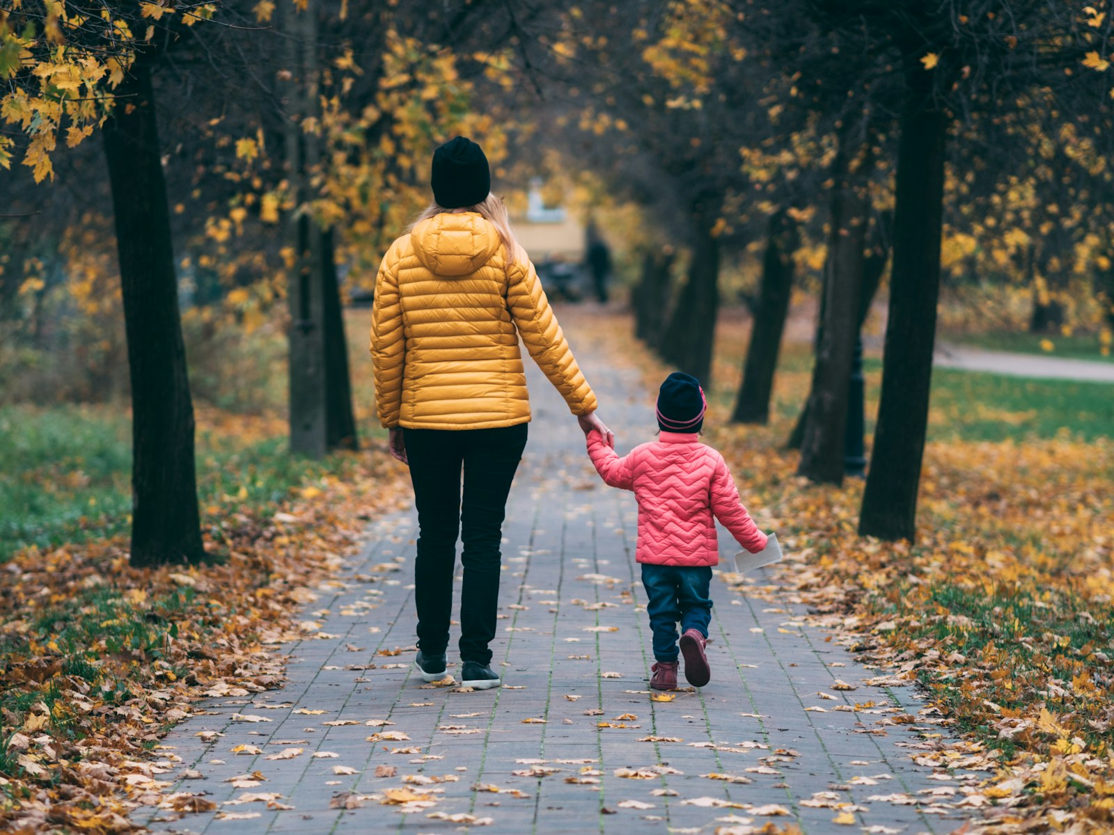 A grandparent travelling with a grandchild