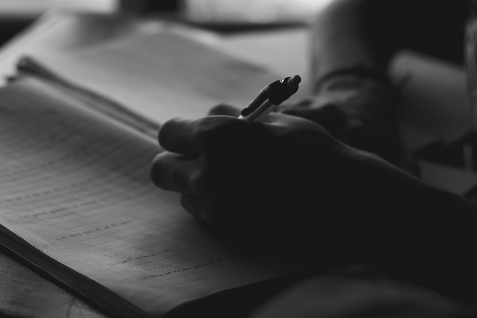 Recording a signature by mark in a notary journal
