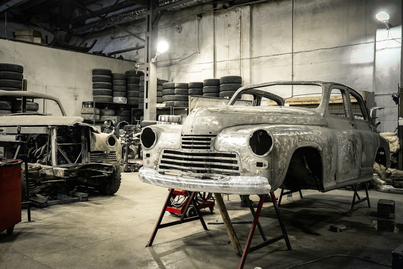 A restoration in progress, where costs exceed book value