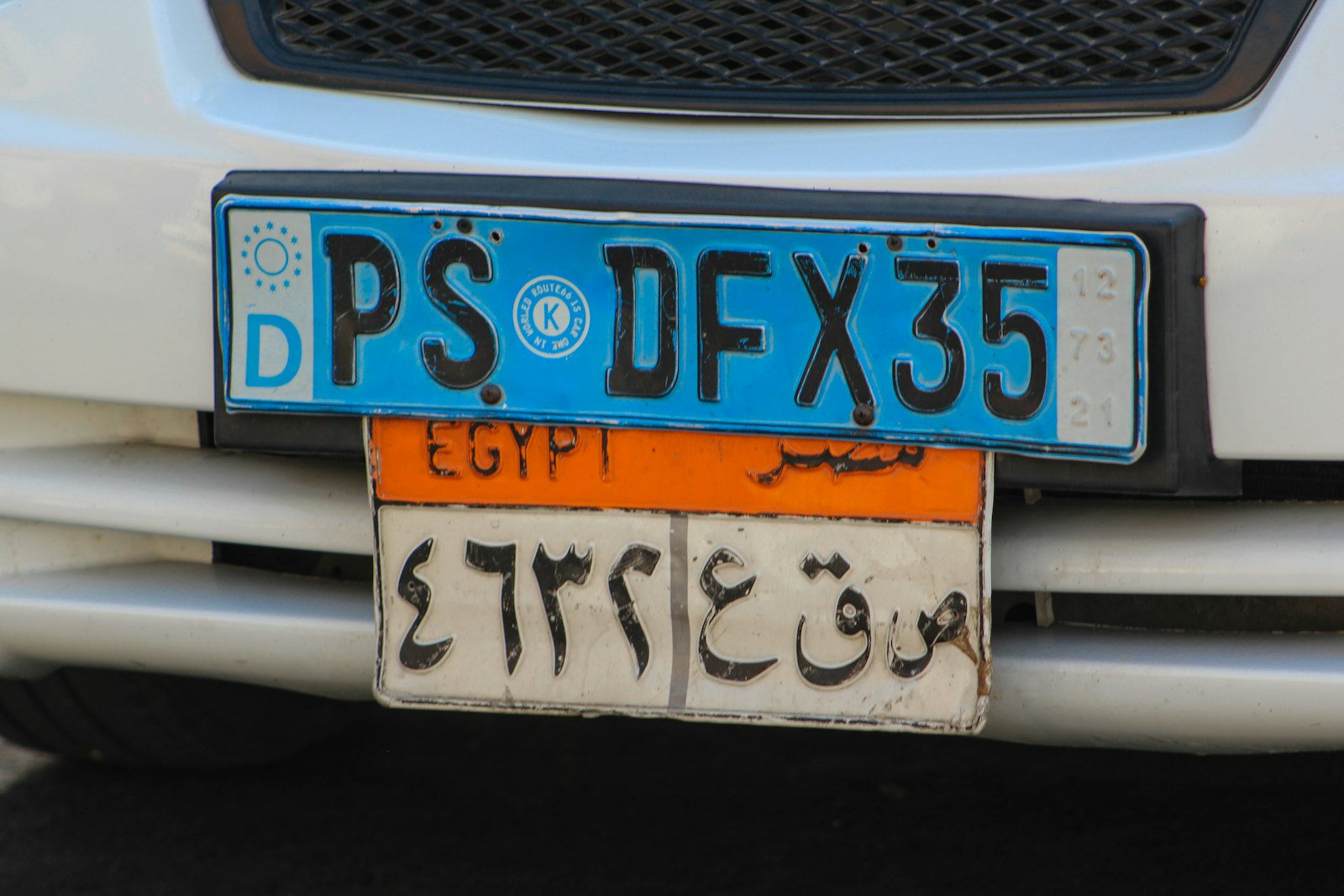 A Pennsylvania seller keeping their registration plate