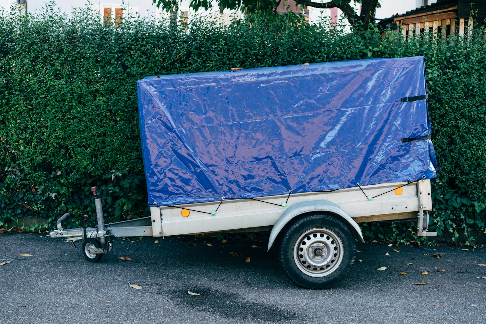A small utility trailer in Pennsylvania