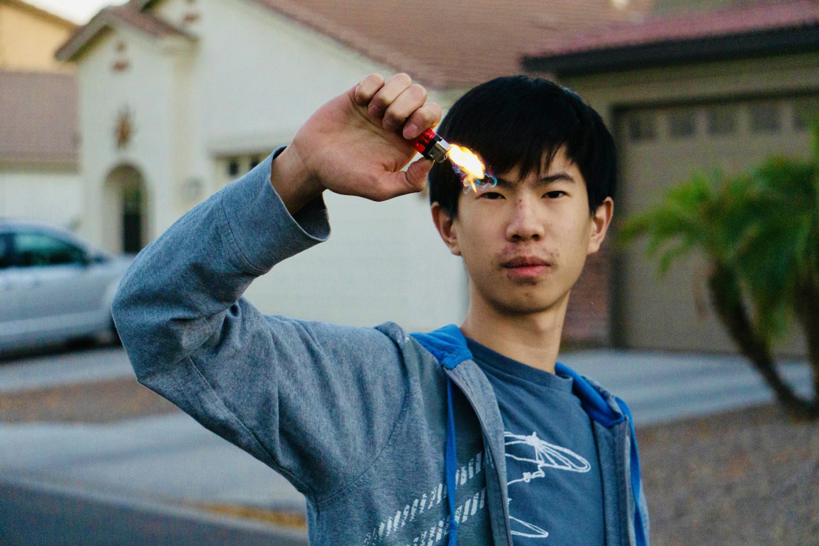 A teen driver increasing household liability risk