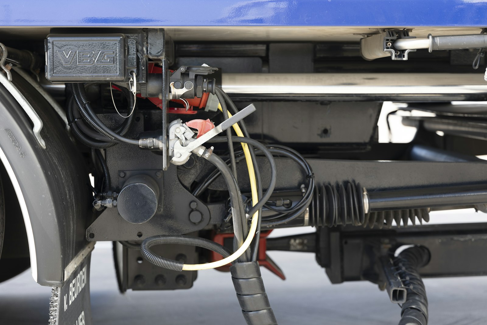 Trailer lighting checked before use on Pennsylvania roads